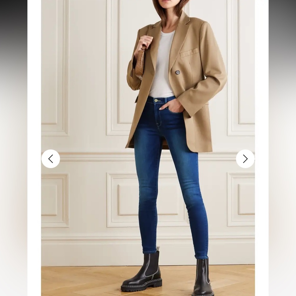 frame denim le skinny de jeanne jeans